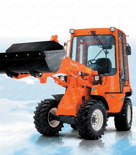 Фронтальный погрузчик KUBOTA R430Z — колесный погрузчик мини, фото производителя — фото 1 из 8