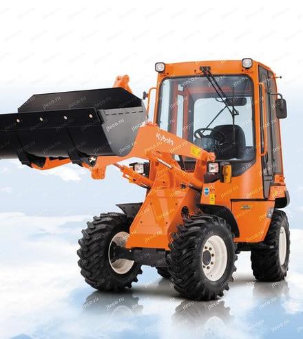 Фронтальный погрузчик KUBOTA R530Z — колесный погрузчик мини, фото производителя — фото 1 из 2