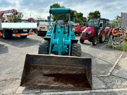 Фронтальный погрузчик KUBOTA RA401 — колесный погрузчик мини, фото с аукциона Японии — фото 2 из 5