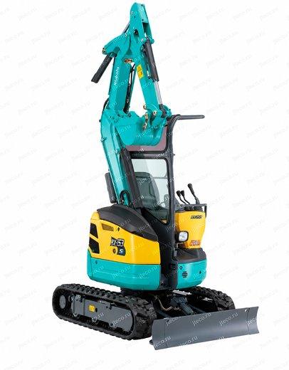 Мини-экскаватор KUBOTA RX-153S — вид спереди