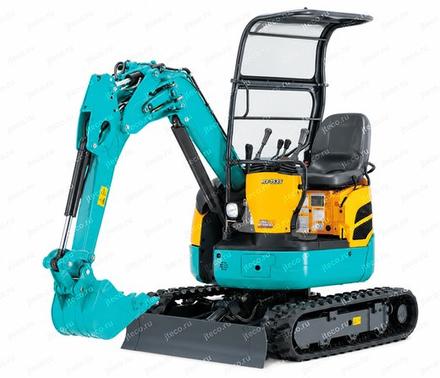 Мини-экскаватор KUBOTA RX-153S — вид спереди, фото 2