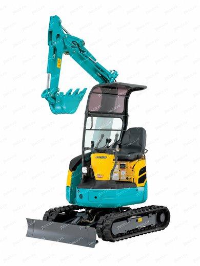 Мини-экскаватор KUBOTA RX-153S — вид спереди, фото 3