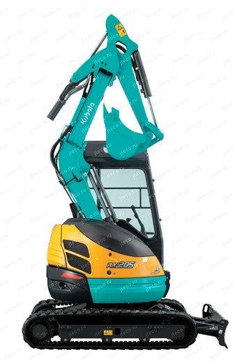 Мини-экскаватор KUBOTA RX-205 — фото, фото 4