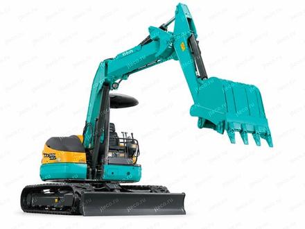 Мини-экскаватор KUBOTA RX-505 — общий вид, фото 2 Мини-экскаватор KUBOTA RX-505 — общий вид, фото 2