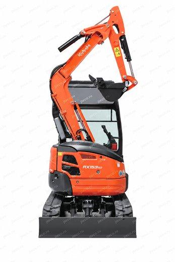 Мини-экскаватор KUBOTA RX153S2 — вид спереди, фото 7