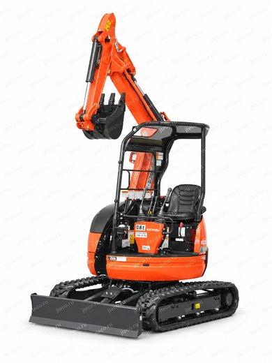 Мини-экскаватор KUBOTA RX205S — общий вид