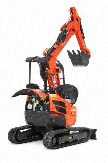 Мини-экскаватор KUBOTA RX205S, вид сзади — фото 11 из 11