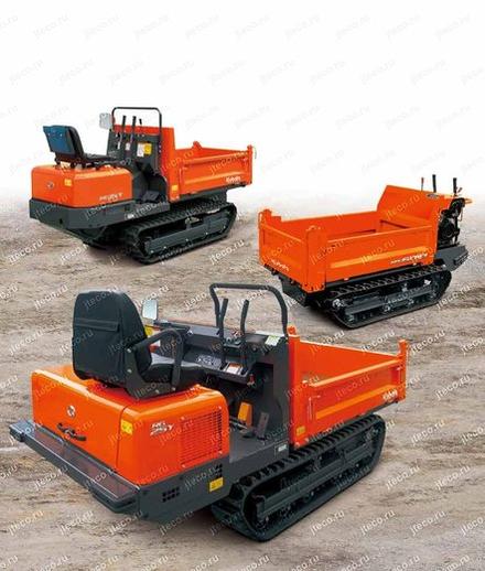 Гусеничный самосвал KUBOTA RY-601D-3, фото производителя — фото 2 из 3 Гусеничный самосвал KUBOTA RY-601D-3, фото производителя — фото 2 из 3