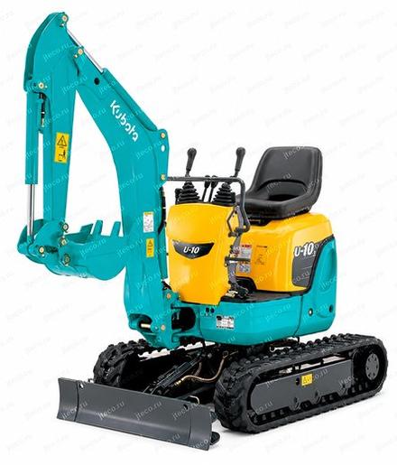 Мини-экскаватор KUBOTA U-10-3