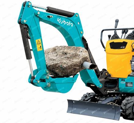 Мини-экскаватор KUBOTA U-10-5, общий вид — фото 2 из 7