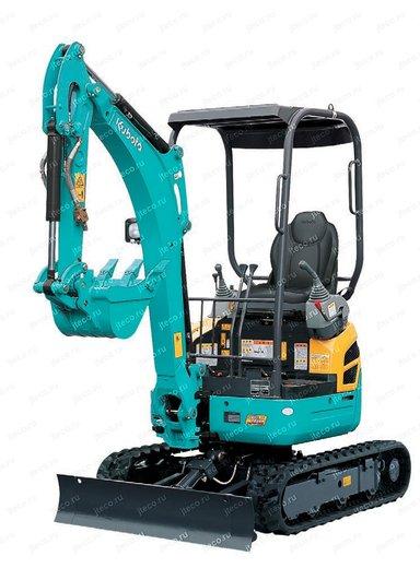 Мини-экскаватор KUBOTA U-17-3A, фото производителя — фото 8 из 9