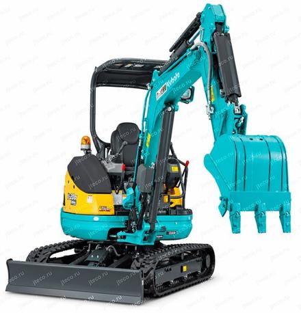 Мини-экскаватор KUBOTA U-25-3S — вид спереди