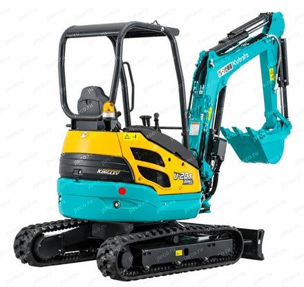Мини-экскаватор KUBOTA U-25-3S — вид сзади, фото 2