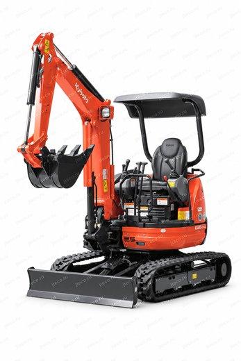 Мини-экскаватор KUBOTA U20-3S2 — общий вид, фото 2 Мини-экскаватор KUBOTA U20-3S2 — общий вид, фото 2