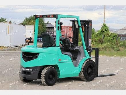Вилочный погрузчик MITSUBISHI FDE30T, фото с аукциона Японии — фото 3 из 4