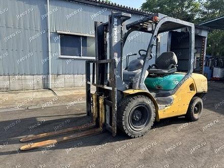 Вилочный погрузчик MITSUBISHI FG30T, фото с аукциона Японии — фото 2 из 4