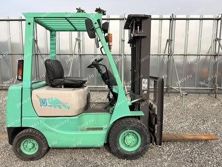 Вилочный погрузчик MITSUBISHI KFG15, фото с аукциона Японии — фото 1 из 3