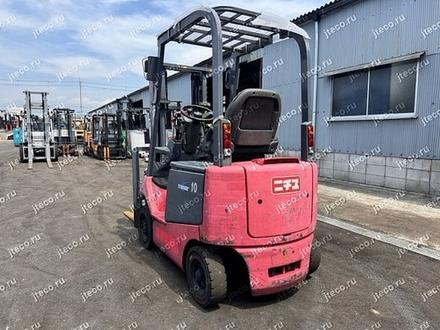 Электрический вилочный погрузчик NICHIYU FB10PN-75B-300, фото с аукциона Японии — фото 2 из 3