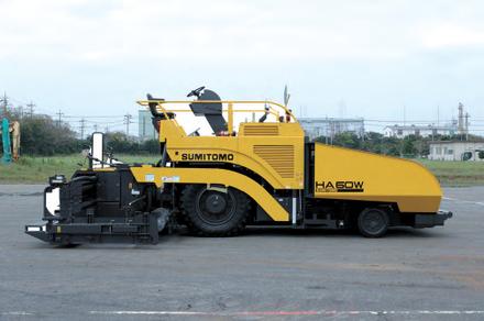 Асфальтоукладчик SUMITOMO HA60W-7 — асфальтоотделочная машина, фото производителя — фото 3 из 3