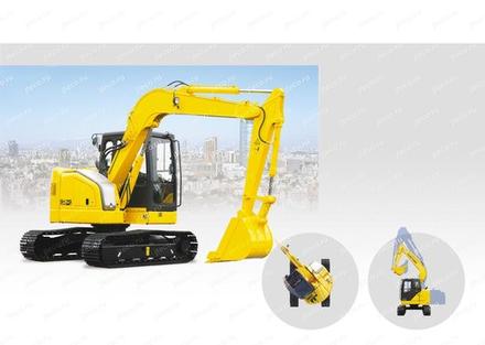 Мини-экскаватор SUMITOMO SH75X-3, фото производителя — фото 5 из 5