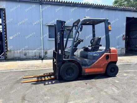 Вилочный погрузчик TOYOTA 02-8FD20, фото с аукциона Японии — фото 4 из 6