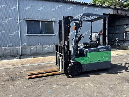 Электрический вилочный погрузчик TOYOTA 7FBE15, фото с аукциона Японии — фото 1 из 3