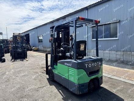 Электрический вилочный погрузчик TOYOTA 7FBE15, фото с аукциона Японии — фото 2 из 3