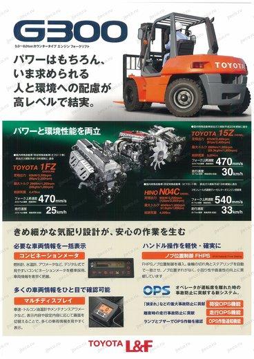 Вилочный погрузчик TOYOTA 8FD18 — буклет производителя, лист 1 из 1 (оригинал) Вилочный погрузчик TOYOTA 8FD18 — буклет производителя, лист 1 из 1 (оригинал)