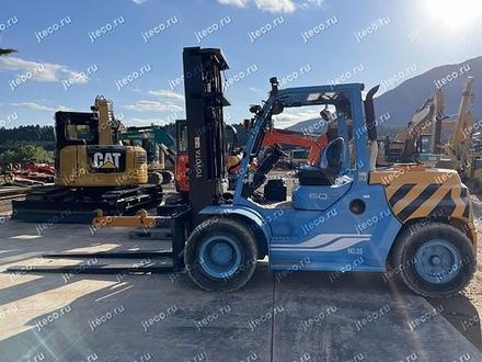 Вилочный погрузчик TOYOTA 8FD60, фото с аукциона Японии — фото 1 из 4