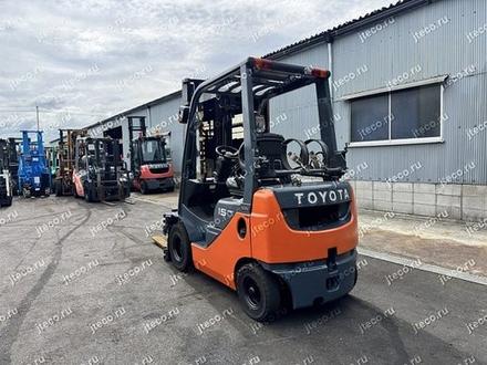 Вилочный погрузчик TOYOTA 8FG15, фото с аукциона Японии — фото 2 из 7