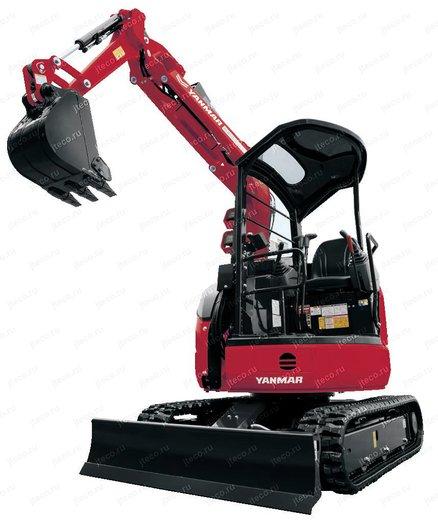 Мини-экскаватор YANMAR B20U-A, общий вид — фото 10 из 13