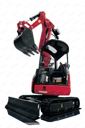 Мини-экскаватор YANMAR B20U-A, общий вид — фото 13 из 13