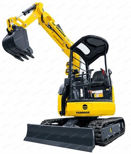 Мини-экскаватор YANMAR B20U-A — общий вид, фото 2 Мини-экскаватор YANMAR B20U-A — общий вид, фото 2