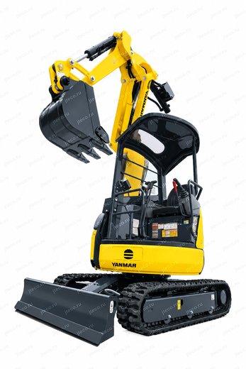 Мини-экскаватор YANMAR B20U-A — общий вид, фото 4 Мини-экскаватор YANMAR B20U-A — общий вид, фото 4