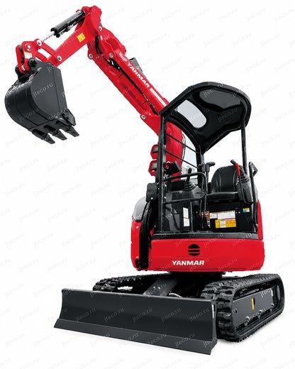 Мини-экскаватор YANMAR B20U-A, общий вид — фото 7 из 13 Мини-экскаватор YANMAR B20U-A, общий вид — фото 7 из 13