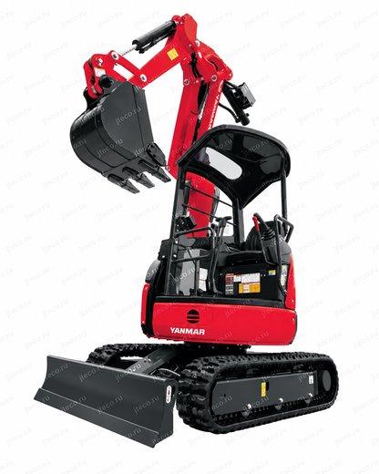 Мини-экскаватор YANMAR B20U-A, общий вид — фото 8 из 13 Мини-экскаватор YANMAR B20U-A, общий вид — фото 8 из 13
