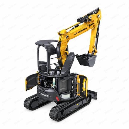 Мини-экскаватор YANMAR B3-7 — общий вид, фото 2