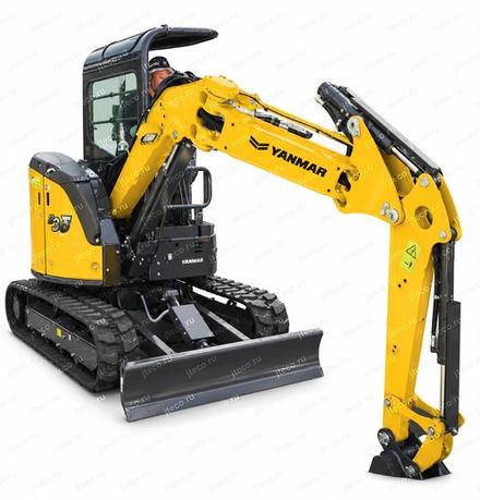 Мини-экскаватор YANMAR B3-7 — общий вид, фото 3