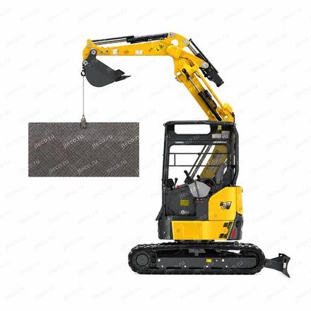 Мини-экскаватор YANMAR B3-7 — общий вид, фото 6