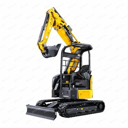 Мини-экскаватор YANMAR B4-7 — общий вид, фото 2