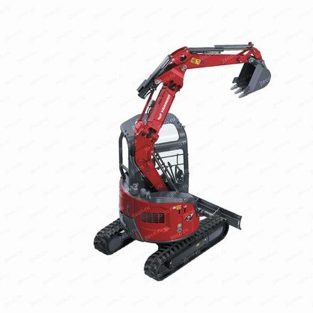 Мини-экскаватор YANMAR B4-7, общий вид — фото 7 из 8