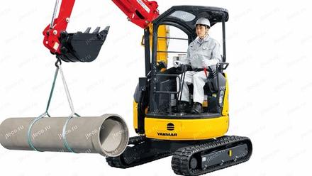 Мини-экскаватор YANMAR B60U-A — общий вид, фото 2