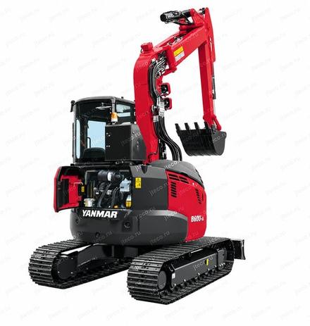 Мини-экскаватор YANMAR B60U-A — общий вид, фото 3