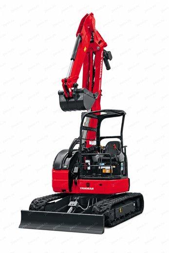 Мини-экскаватор YANMAR B60U-A — общий вид, фото 4