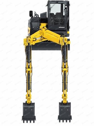 Мини-экскаватор YANMAR B7-6A — общий вид