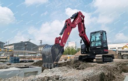 Мини-экскаватор YANMAR B7-6A, общий вид — фото 3 из 6
