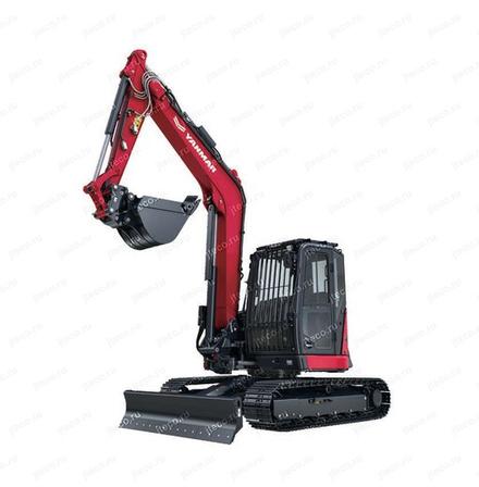 Экскаватор YANMAR SV100-7, общий вид — фото 3 из 5