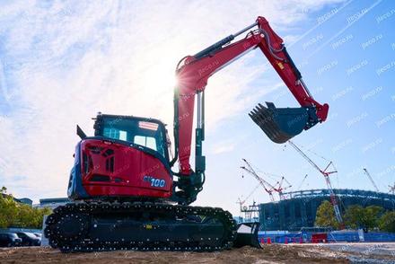 Экскаватор YANMAR SV100-7 — общий вид Экскаватор YANMAR SV100-7 — общий вид