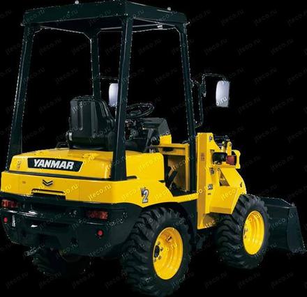 Фронтальный погрузчик YANMAR V2-3B — колёсный погрузчик, общий вид — фото 1 из 6