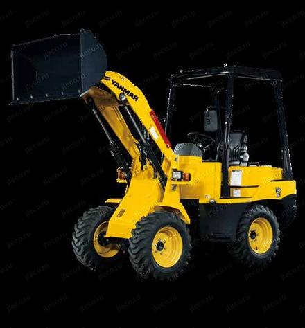 Фронтальный погрузчик YANMAR V2-3B — общий вид, фото 4